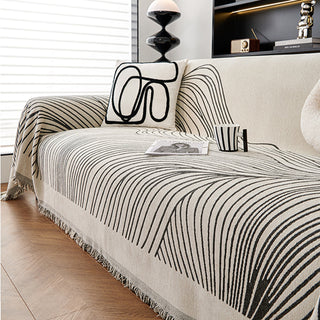 Reversible Jacquard Sofa Cover