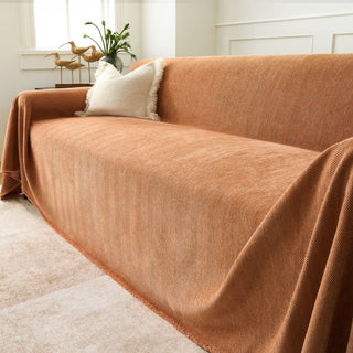 Durable and Pet-Friendly Herringbone Sofa Cover