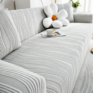 Pet-Friendly Jacquard Stretch Sofa Cover