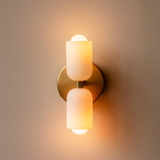 Modern Wall Lamp with Frosted Acrylic Shades