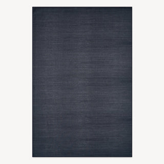 Modern Black Washable Rug