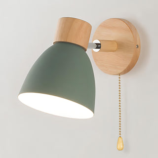 Nordic Wall Lamp with Pull Chain