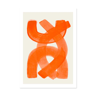 Abstract Brushstroke Canvas Wall Art