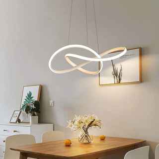 Modern LED Pendant Light – Elegant Twisted Design