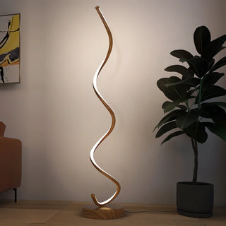 Lyra Spiral LED Floor Lamp