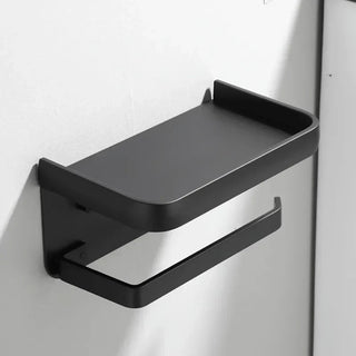 Toilet Paper Holder with Shelf