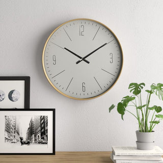 Silent Wooden Wall Clock