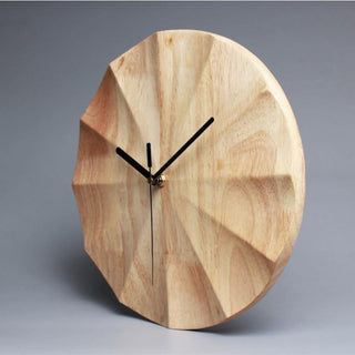 Luxury Scandinavian Wooden Wall Clock