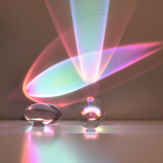 Crystal LED Projection Table Light With USB Power