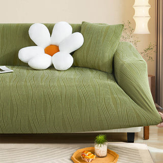 Pet-Friendly Jacquard Stretch Sofa Cover
