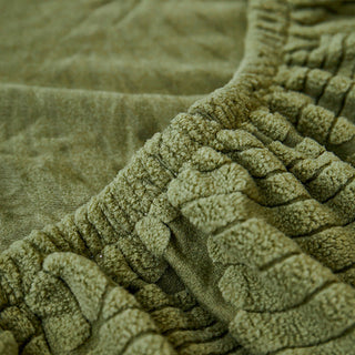 Waterproof and Scratch-Resistant Leaf Jacquard Sofa Cover