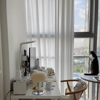Nordic Round Glass Table Lamp With Metal Base