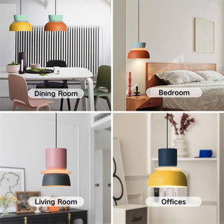 Scandinavian Macaron Pendant Light