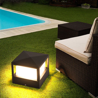Modern Square Waterproof LED Outdoor Wall Light