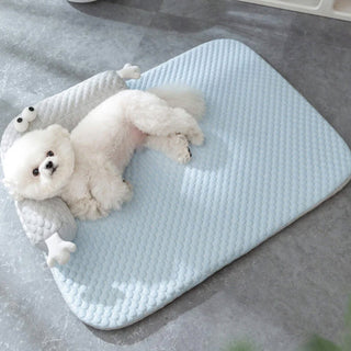 Cooling Orthopaedic Pet Bed with Neck Support