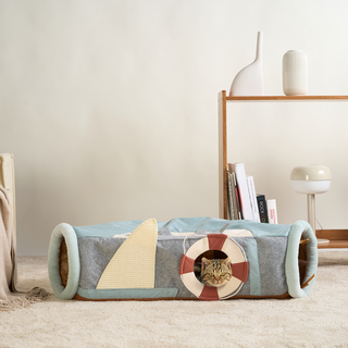 Collapsible UFO Cat Bed