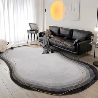 Abstract Irregular Area Rug