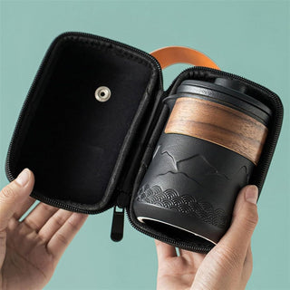 Portable Ceramic Travel Tea Set