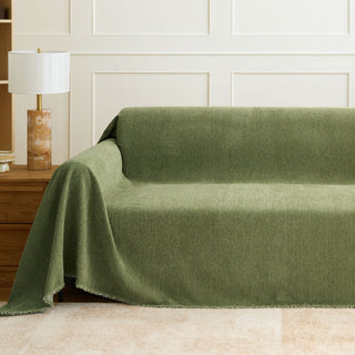 Durable and Pet-Friendly Herringbone Sofa Cover