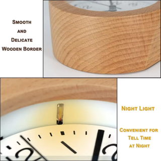 Minimalist Analog Table Clock