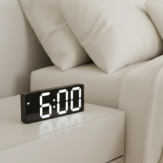 LED Digital Alarm Clock With Display