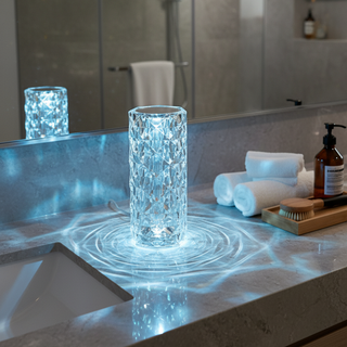 Elegant Acrylic Colour Changing LED Table Lamp