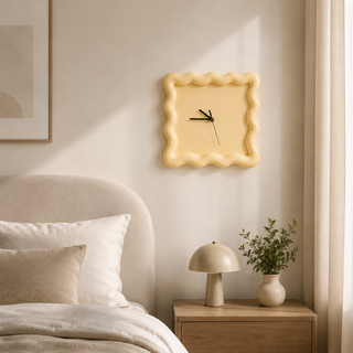 Modern Sculptural Wall Clock