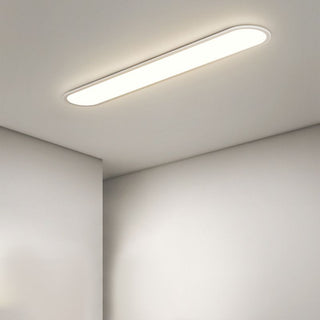 Modern Oval Flush Mount Light