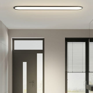 Modern Oval Flush Mount Light