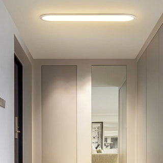 Modern Oval Flush Mount Light