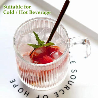 6-Pack Glass Coffee Mugs