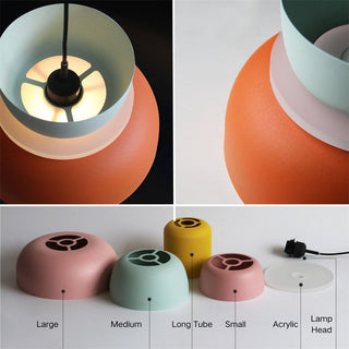 Scandinavian Macaron Pendant Light