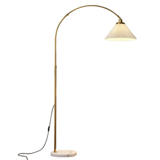 Adjustable Standing Light with Marble Base