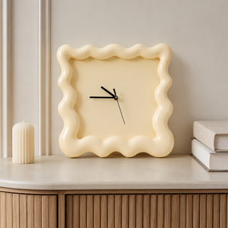 Modern Sculptural Wall Clock