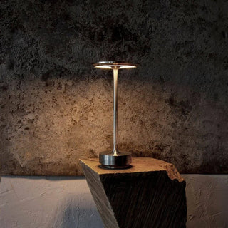 Rechargeable Brass Table Lamp