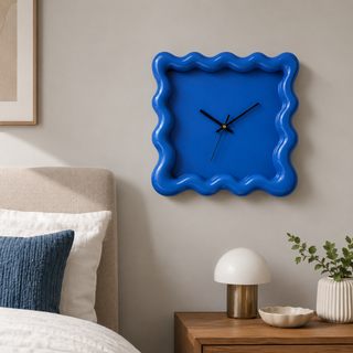 Modern Sculptural Wall Clock