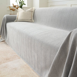 Durable and Pet-Friendly Herringbone Sofa Cover