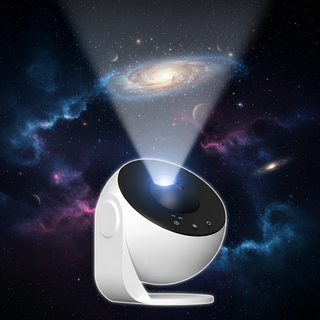 4K Star Projector With Interchangeable Galaxy Discs