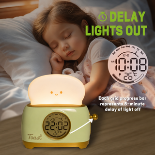 Children’s Toastie Bedside Alarm Clock