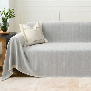 Durable and Pet-Friendly Herringbone Sofa Cover