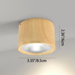 Cylinder Flush Mount Ceiling Light