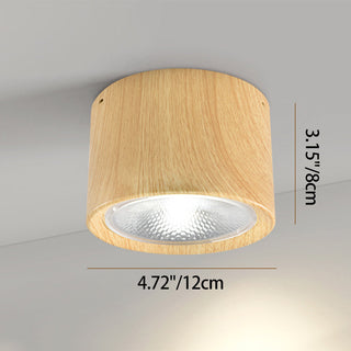 Cylinder Flush Mount Ceiling Light
