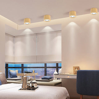 Cylinder Flush Mount Ceiling Light