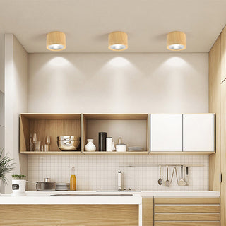 Cylinder Flush Mount Ceiling Light