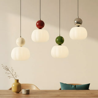 Modern Bauhaus Pumpkin Ceiling Light