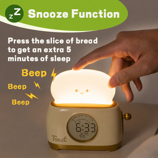 Children’s Toastie Bedside Alarm Clock