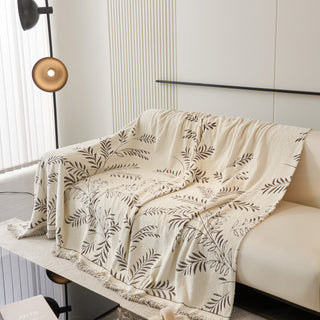 Cozy Chenille Sofa Throw