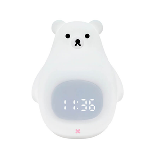 Polar Bear Alarm Clock with Night Light