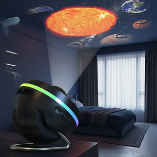 4K Star Projector With Interchangeable Galaxy Discs