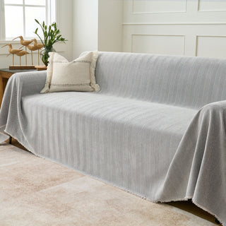 Durable and Pet-Friendly Herringbone Sofa Cover